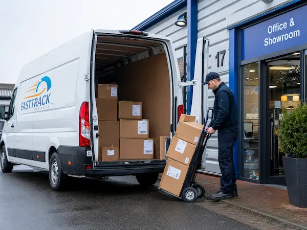Delivery vans